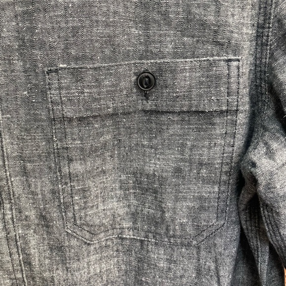 Mountain Hardwear Charcoal Button-Down Shirt - Picture 3 of 4